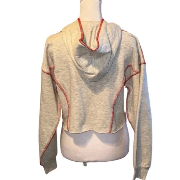 Fitz + Eddi Cropped Hoodie Sweatshirt - Picture 4 of 6